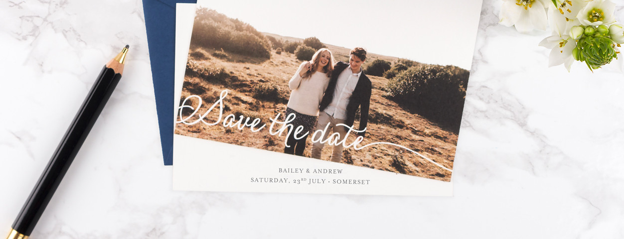 Create personalised save the date cards