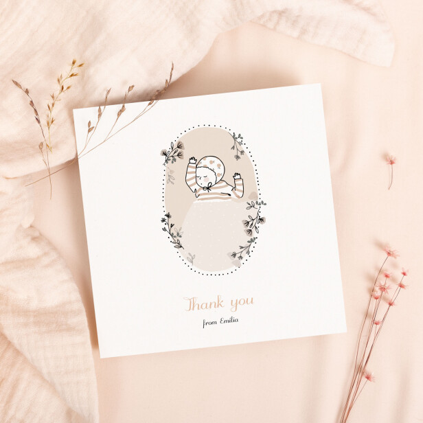 Baby Thank You Cards from Rosemood