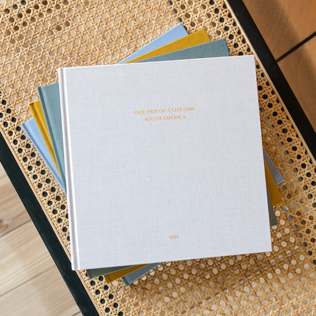 Fabric photo books