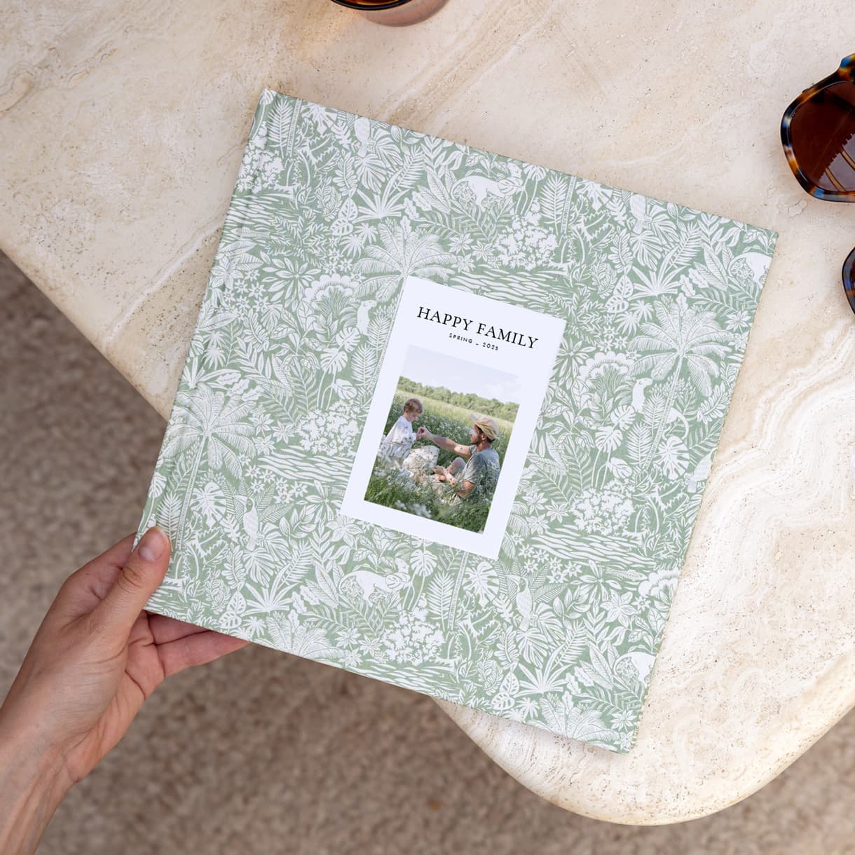 Debossed Fabric Photo Books