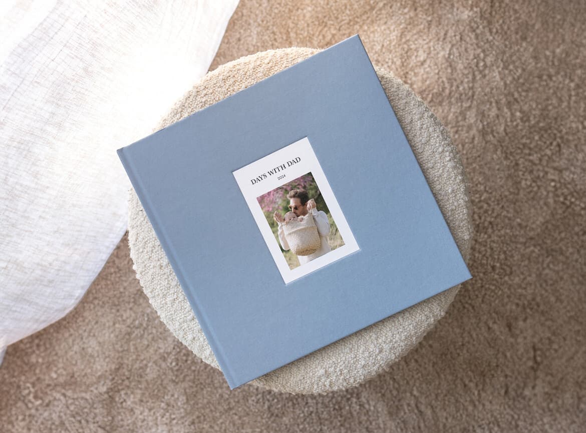 Father's day fabric photo albums