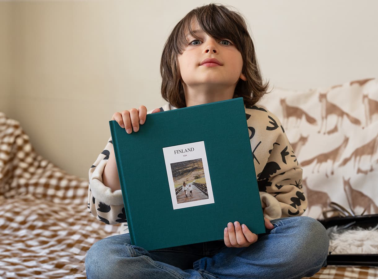 Fabric Photo Books - Debossed Cover Photo