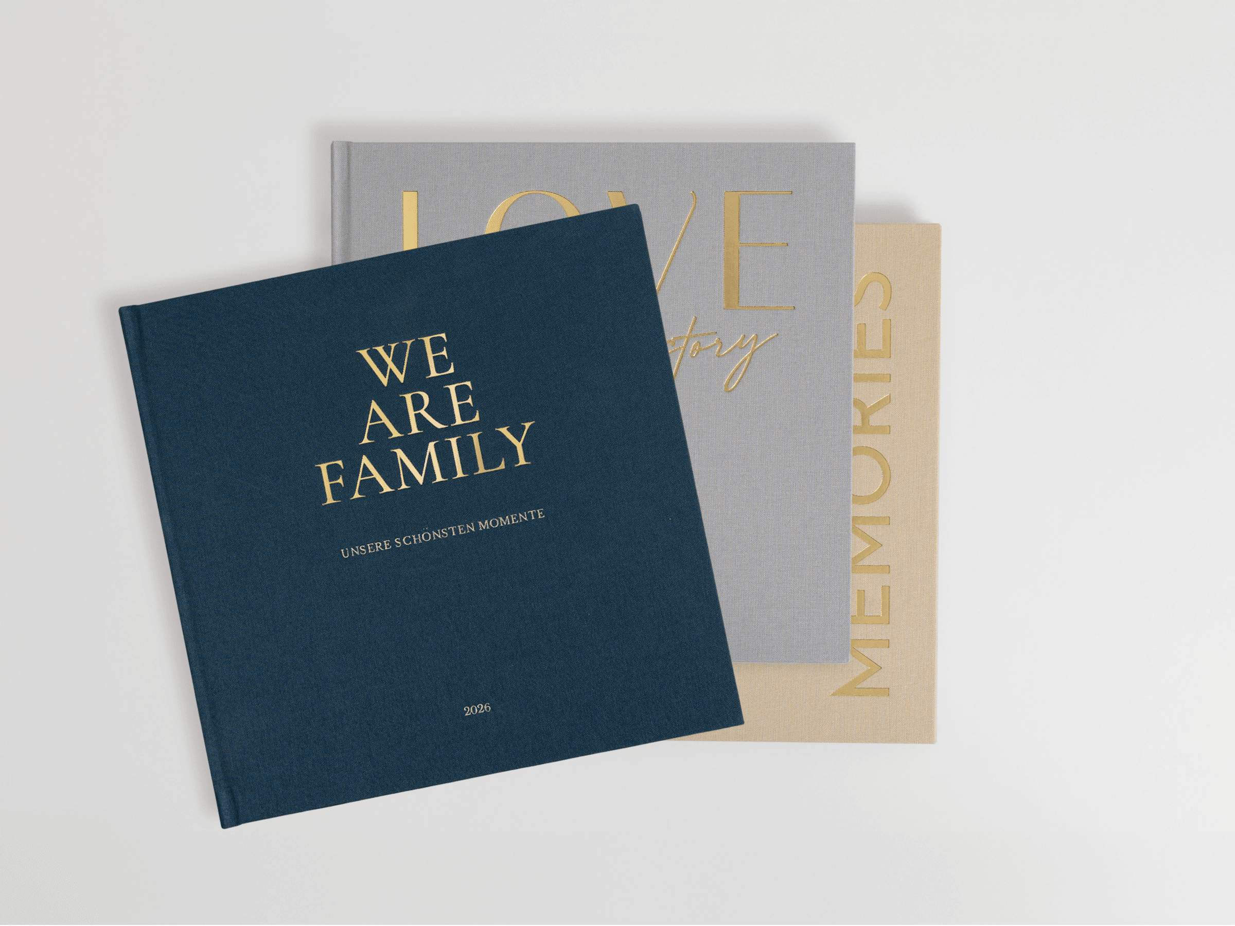 Fabric Photo Books - Special Foil-Stamped Edition