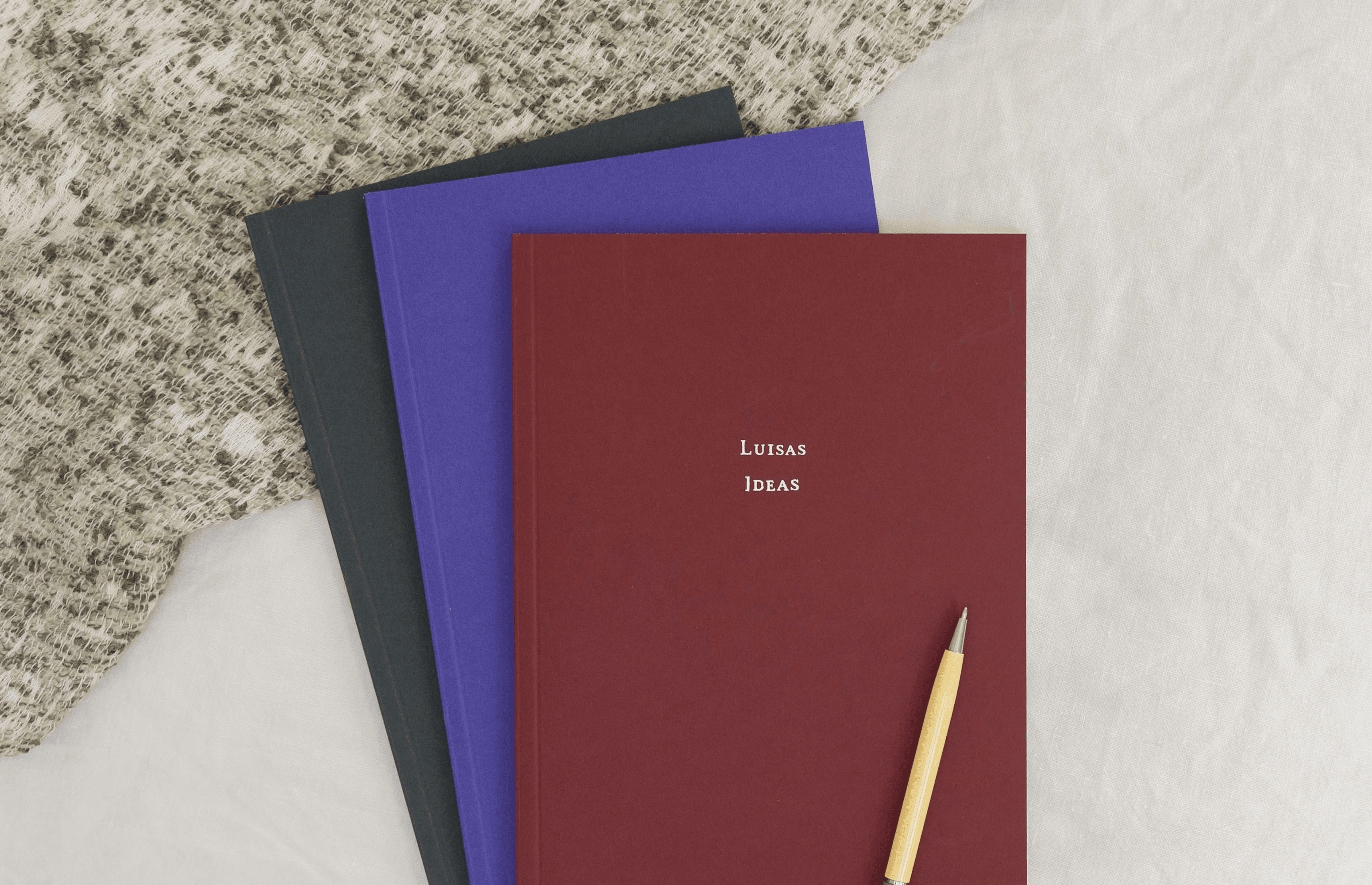 Softback Foil Notebooks