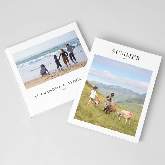 Printed Hardcover Grandparents Photo Albums