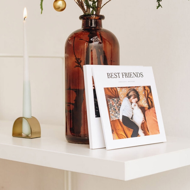 Hardcover cat photo albums