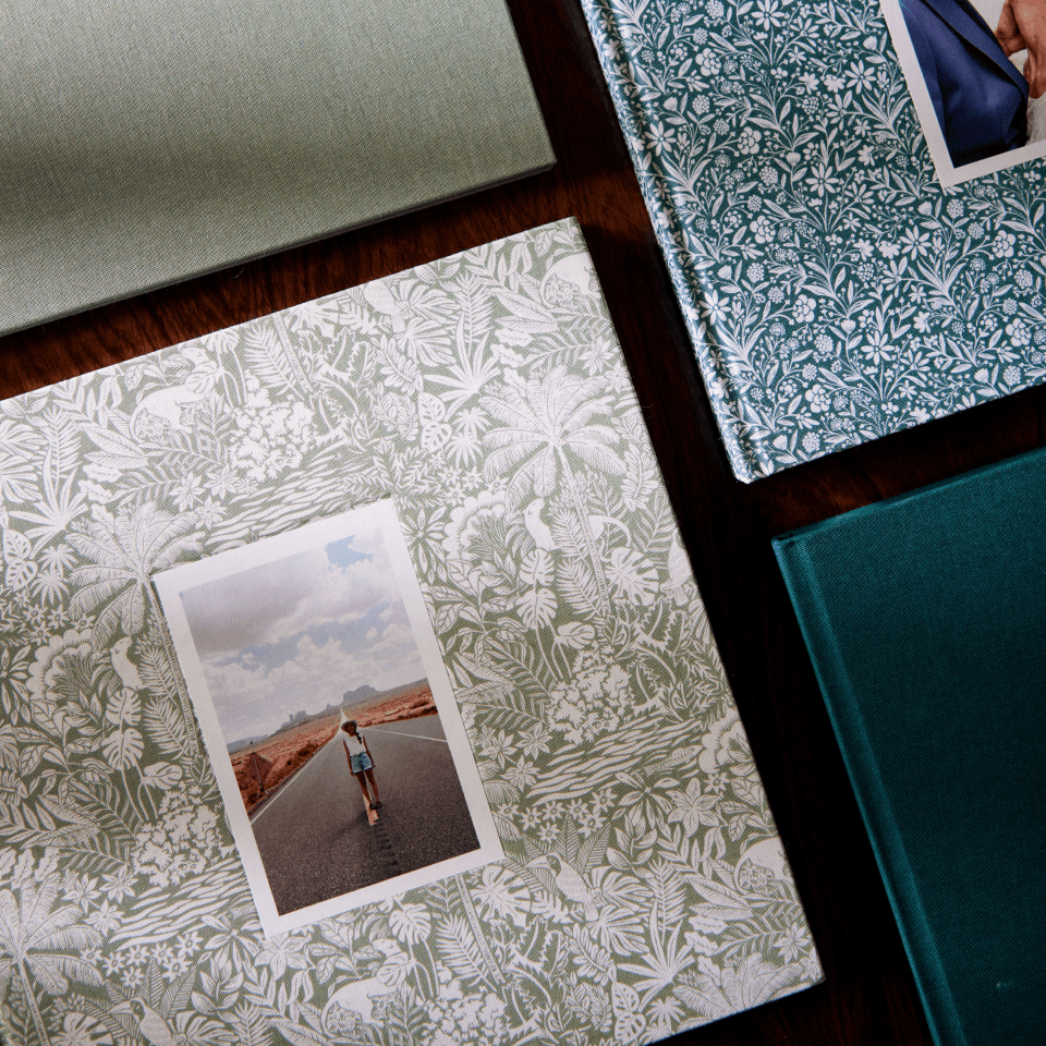 Fabric Photo Books - Debossed Cover Photo