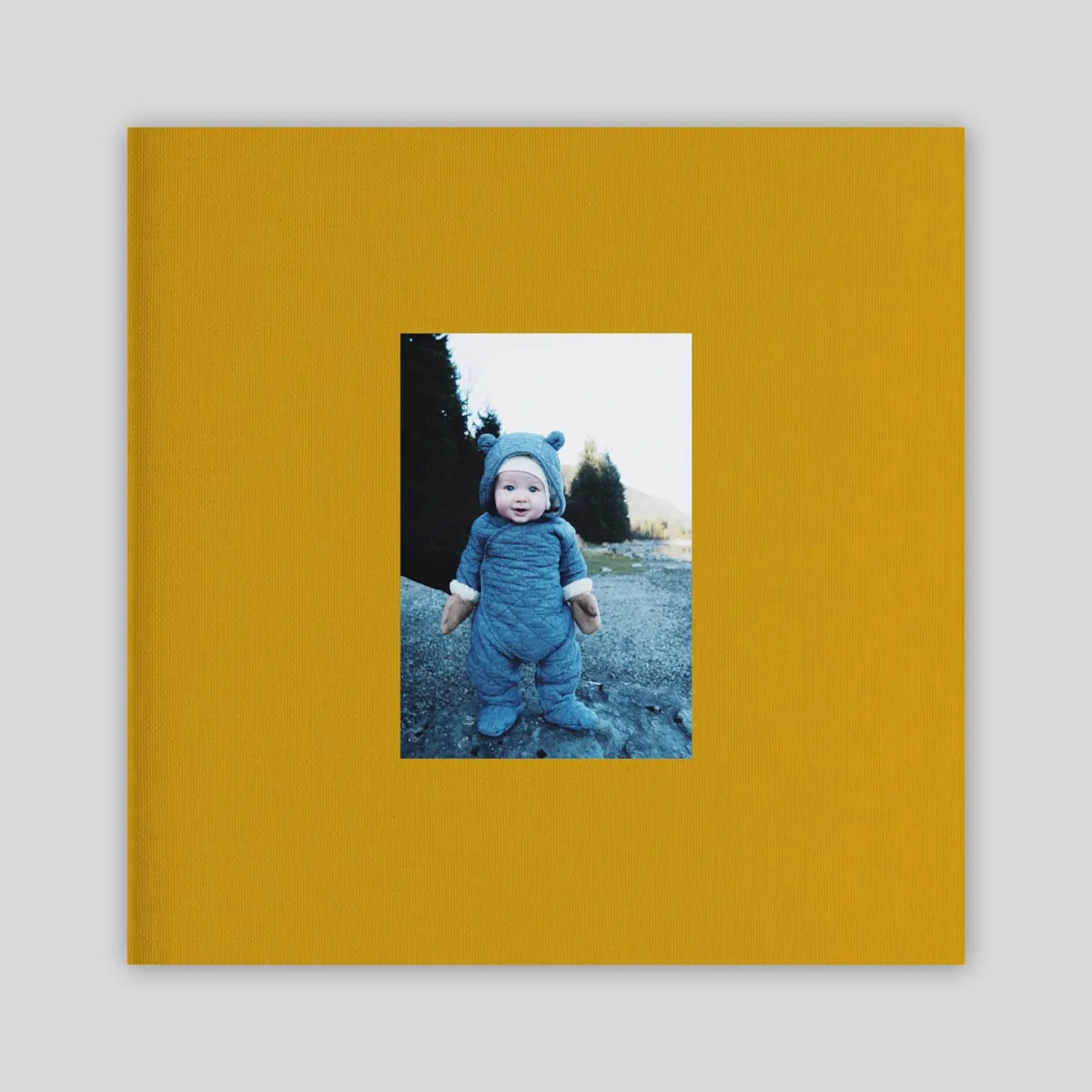 Fabric Photo Book Debossed Photo Cover