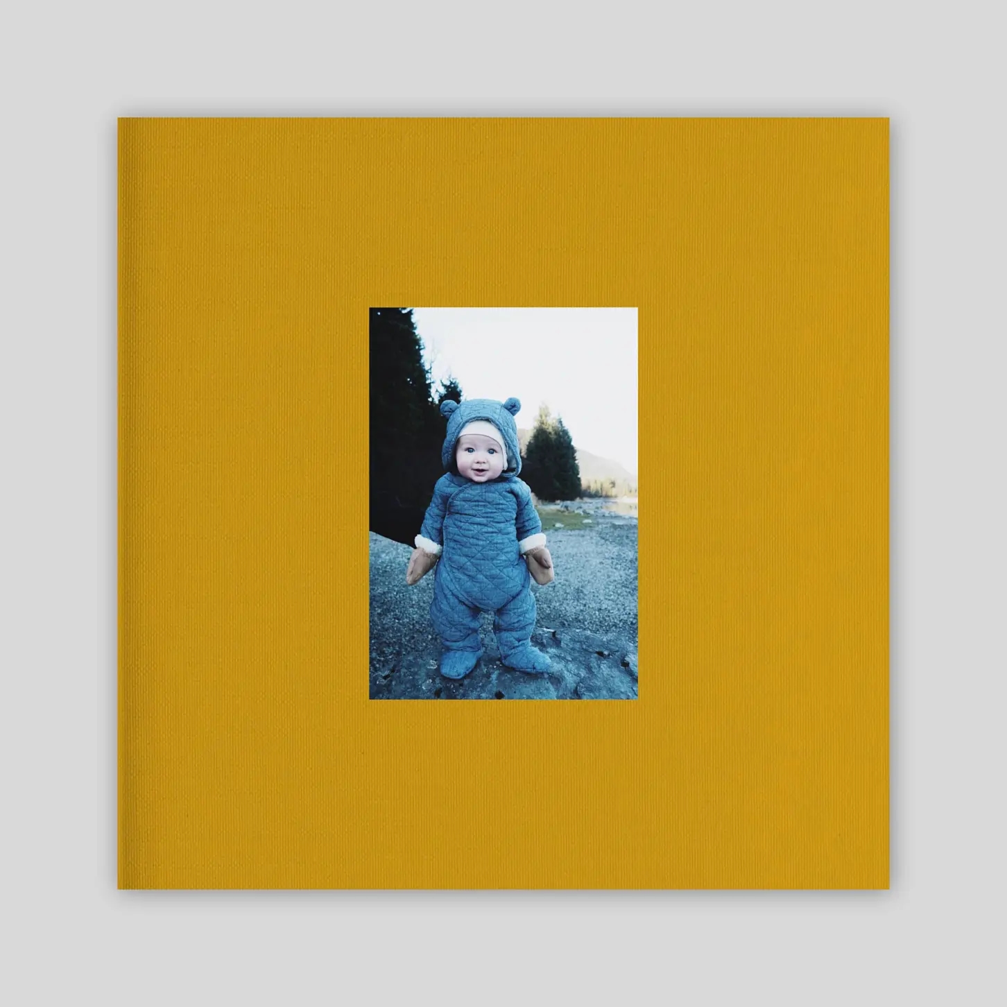 Fabric Photo Book Debossed Photo Cover