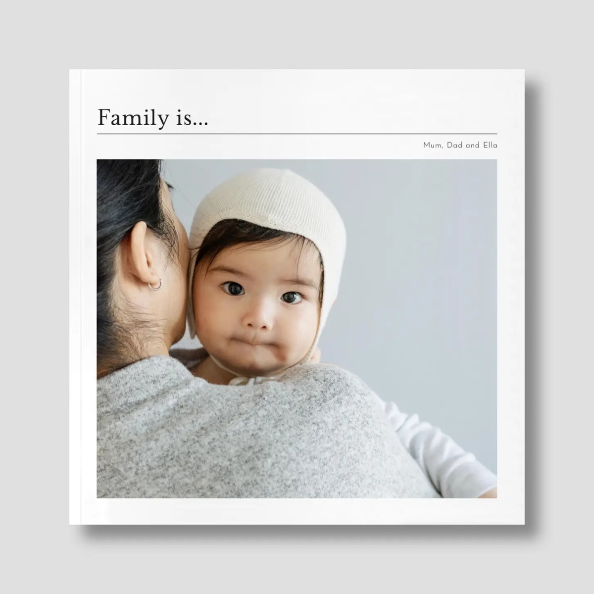 Softcover Photo Book Typewriter