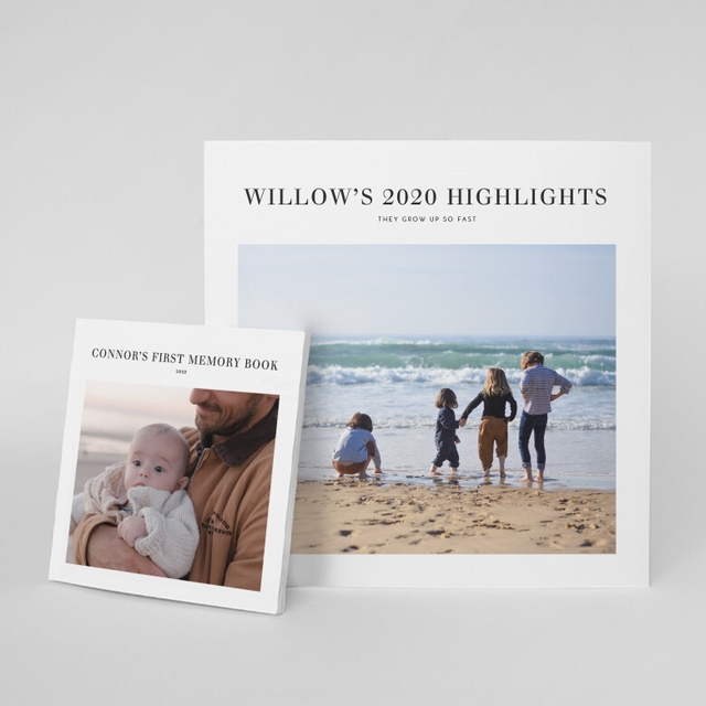 Softcover Monthly Photo Albums