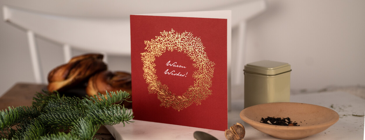 Personalised Christmas cards from Rosemood