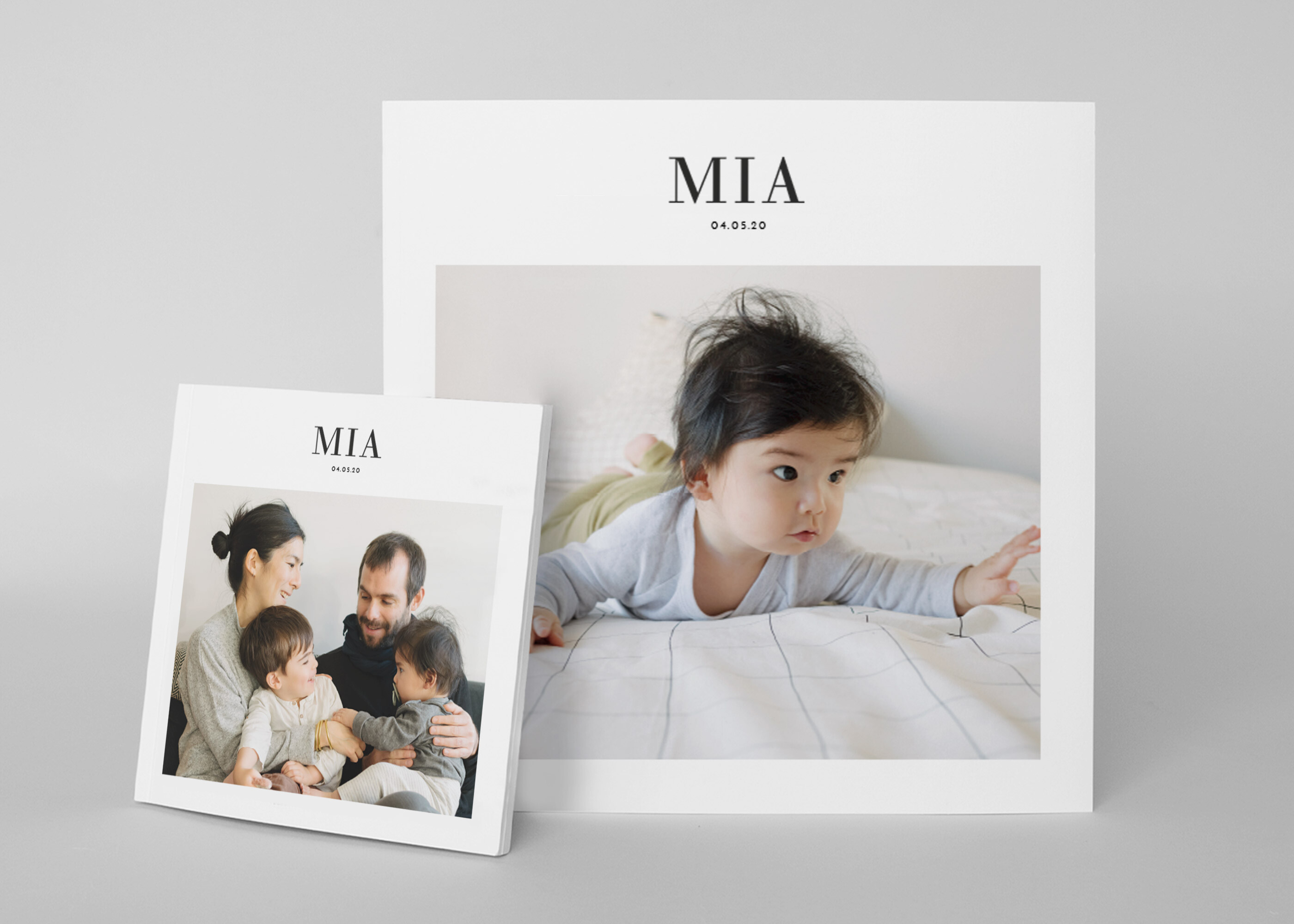softcover baby photo books