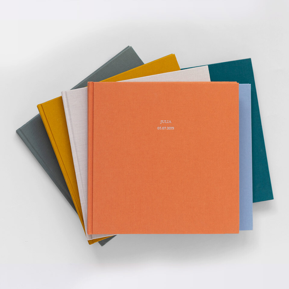 fabric hardcover traditional photo albums