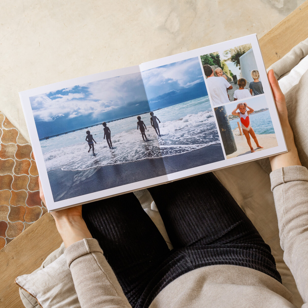 Create a travel photo book