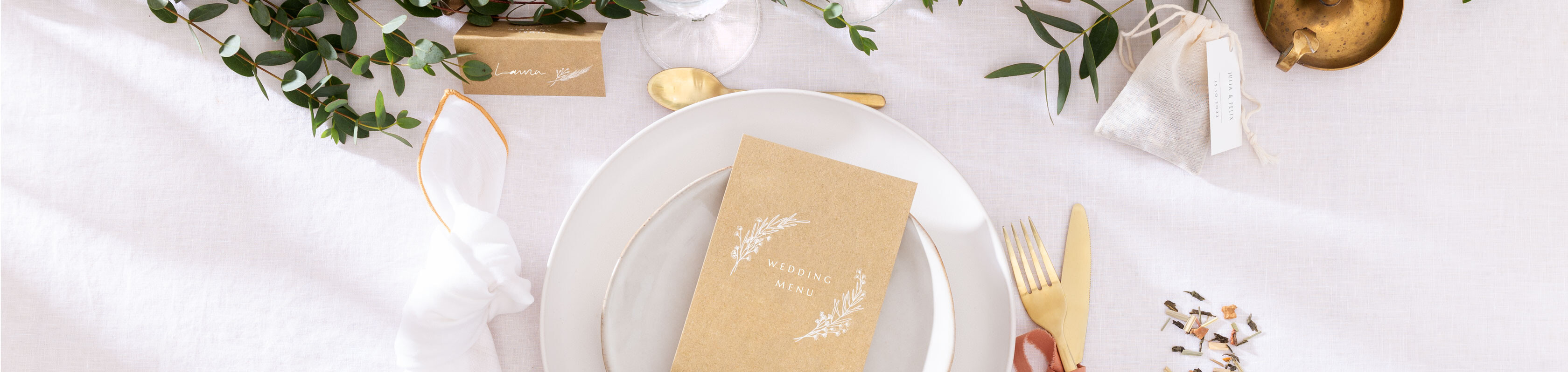 On-the-day wedding stationery Rosemood