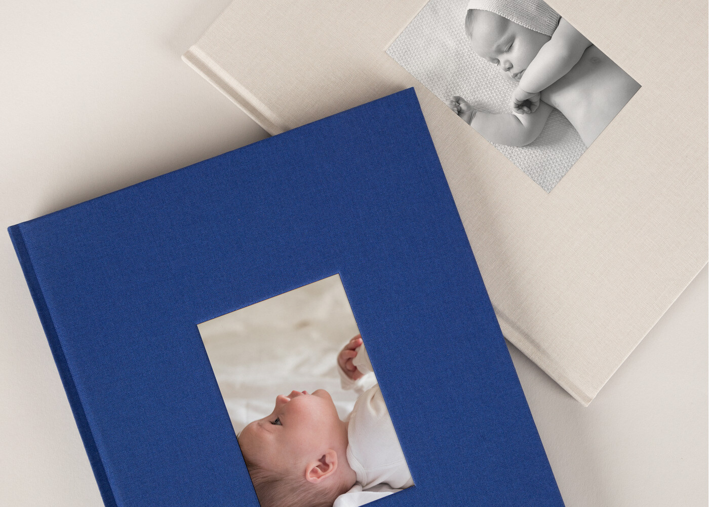 Debossed Fabric Hardcover Baby Photo Albums