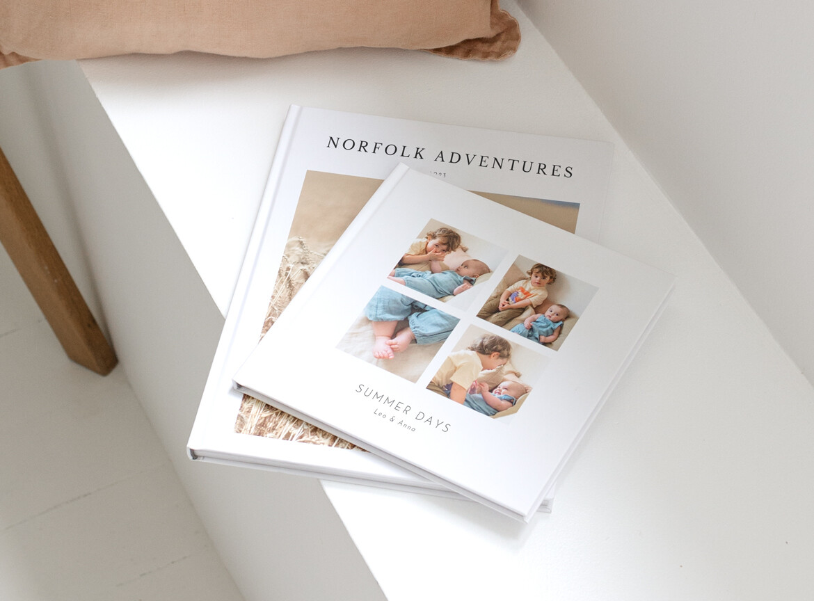 Printed hardcover photo book gifts