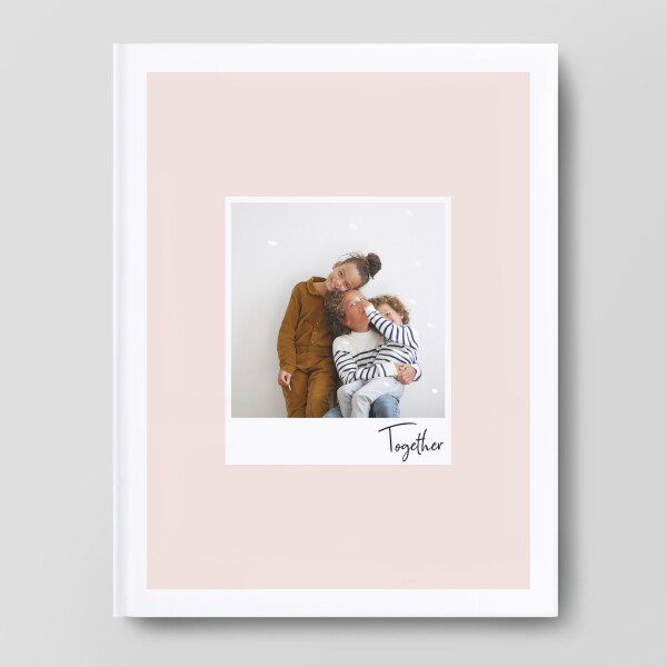 Printed Hardcover (Large Landscape) Polaroid - Pink