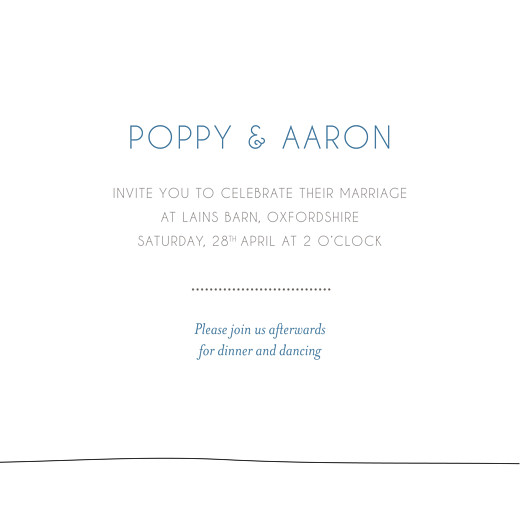 Wedding Invitations Beach Promise White - Page 3