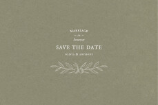 Save The Dates Provence Green