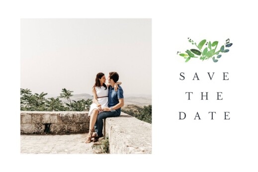 Save The Dates Canopy Green - Front