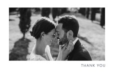 Wedding Thank You Cards Sparks Fly (Foil) Navy Blue