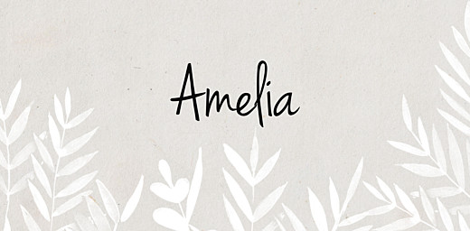 Wedding Place Cards Foliage Gray - Page 1