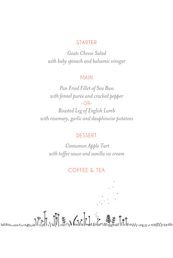 Christening Menus The Promise White - Page 3