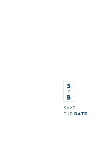 Save The Dates Laure de Sagazan (Foil) White - Front