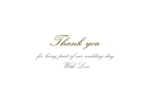 Wedding Thank You Cards The Big Picture Landscape 4P White - Page 3