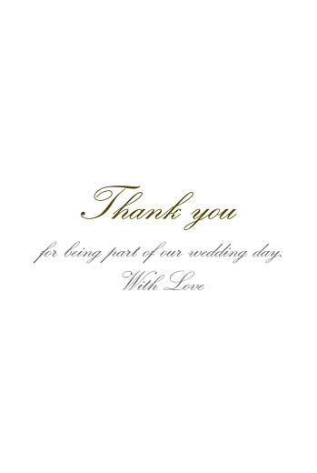 Wedding Thank You Cards The Big Picture Portrait 4P White - Page 3