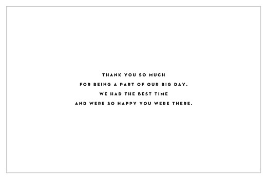 Wedding Thank You Cards Our Big Day (4 Pages) White - Page 3