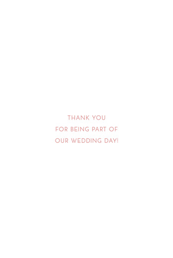 Wedding Thank You Cards Simple Photo Portrait 4 Pages White - Page 3