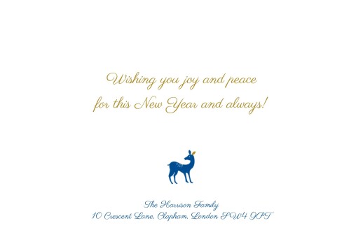 Christmas Cards Reindeer Games Blue - Page 3