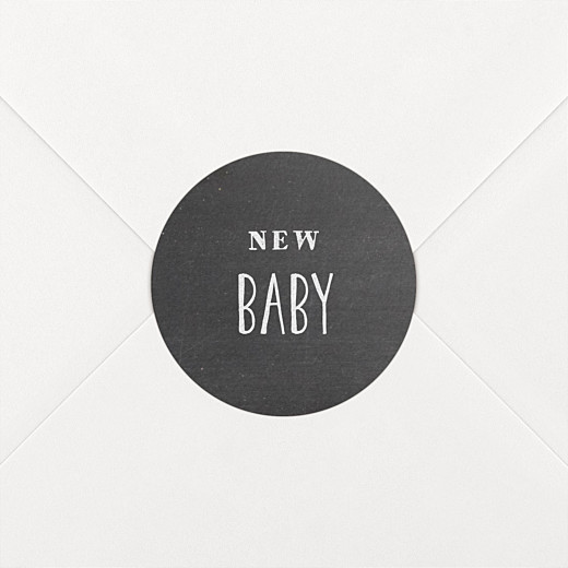 Baby Stickers Slate Black - View 1