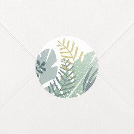Baby Stickers Tropical Forest Green