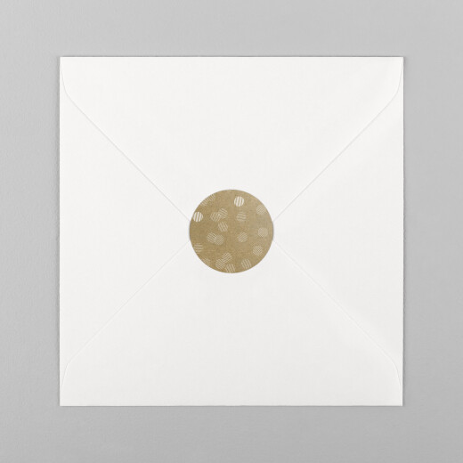Wedding Envelope Stickers Celebration kraft - View 2