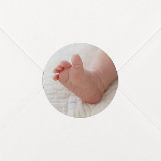 Baby Stickers Photo White - View 1