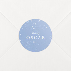 Baby Stickers Constellations Blue