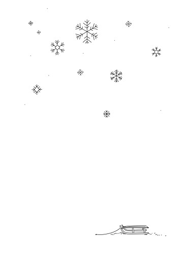 Wedding Order of Service Booklet Covers Winter Promise White - Page 3
