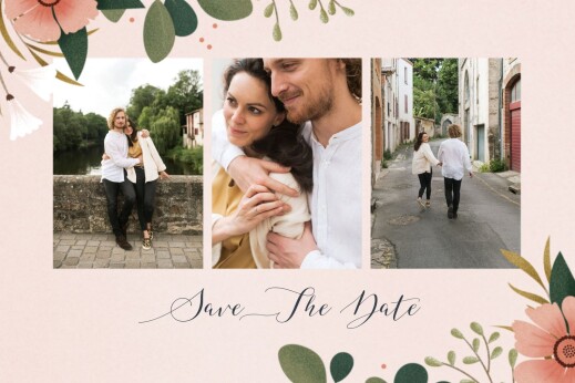 Save The Dates Daphné Spring - Front