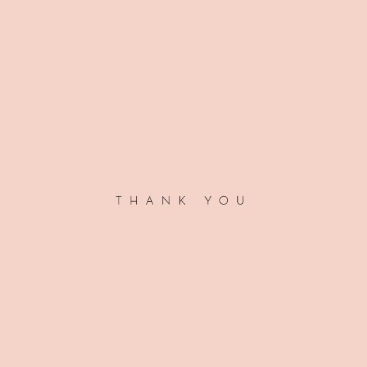 Baby Thank You Cards Pretty Pastel 4 Pages (Foil) Pink - Page 1