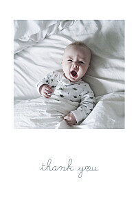 Baby Thank You Cards Darling thank you