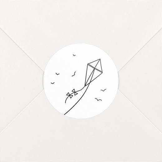Wedding Envelope Stickers Promise Kite - View 1