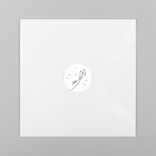 Wedding Envelope Stickers Promise Kite - View 2