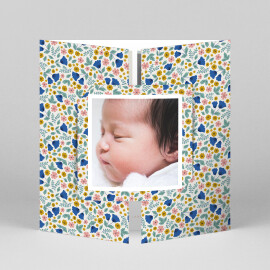 Baby Thank You Cards Seasonal Blossoms (Gatefold) Spring