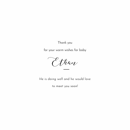 Baby Thank You Cards Tender Moments White - Page 3