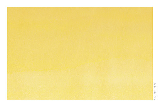 Notecards Watercolour Yellow - Back