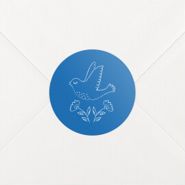 Baby Stickers Soaring Blue